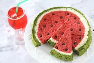 吃瓜图片网红儿童蛋糕,吃瓜图片中的甜蜜诱惑